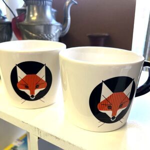 Fishs Eddy and West Elm, Charley Harper Fox (1) Mug 10 Fluid Ounces